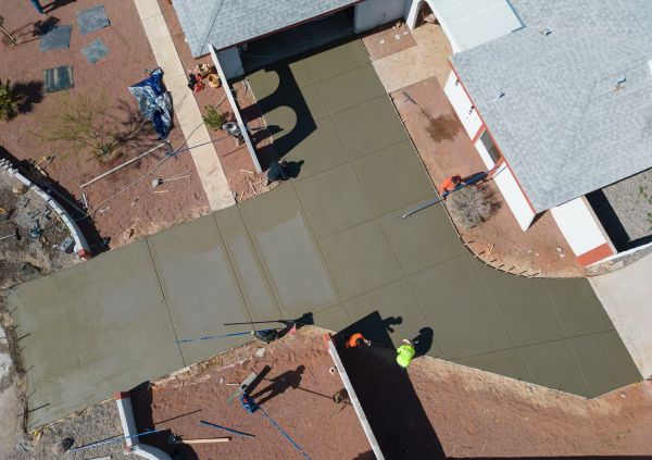 Cost of Concrete Driveway Finishing in Santa Maria