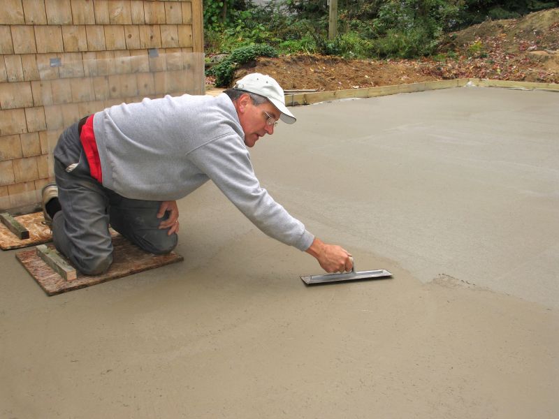 Concrete Overlay Installation detail