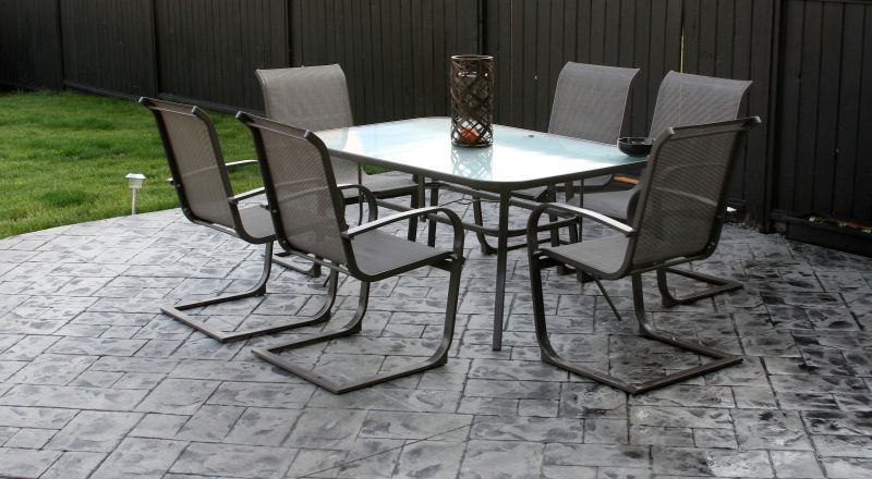 Stamped Concrete Patio Service